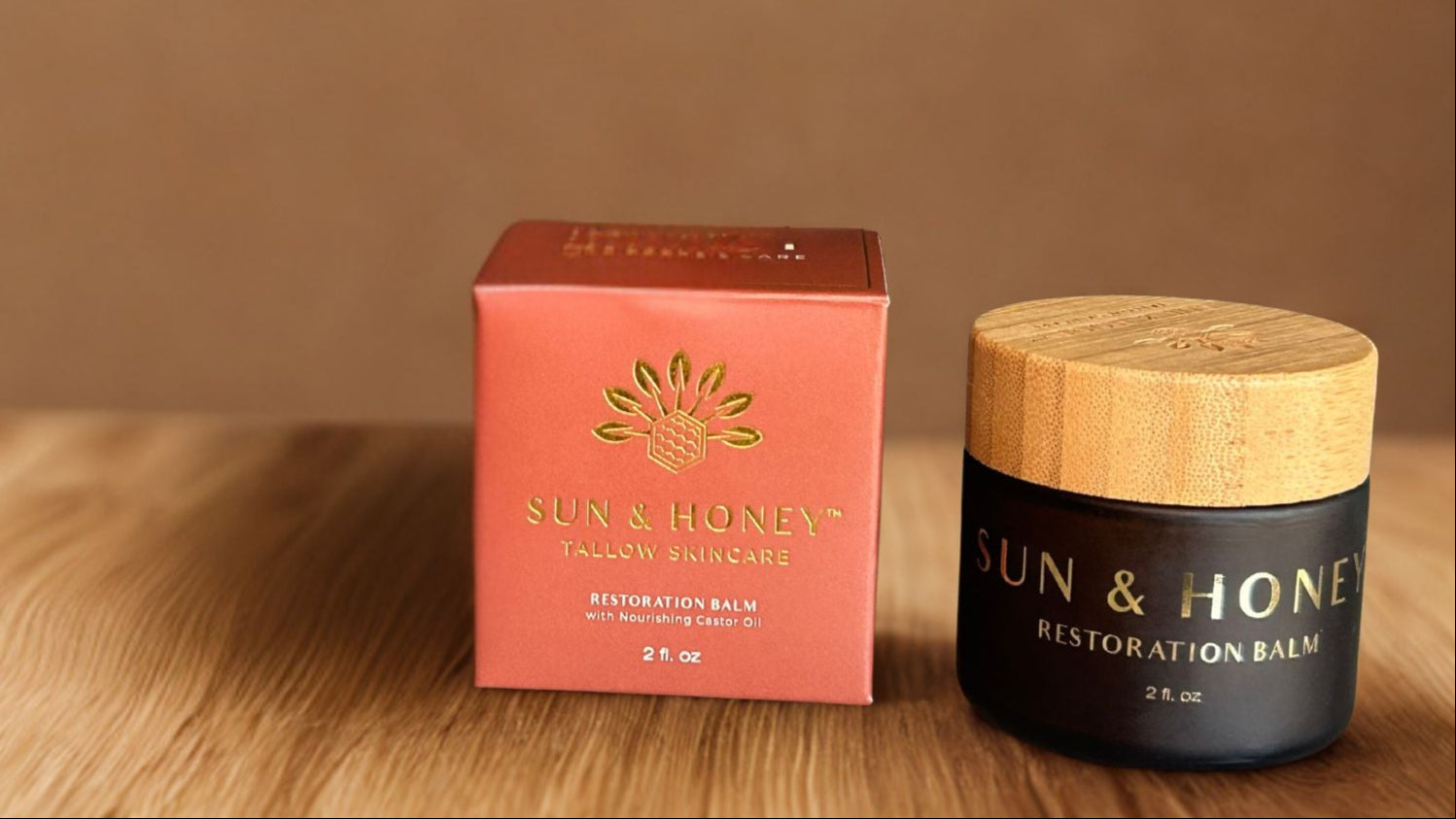 Tallow Balm with Castor Oil as Moisturizer